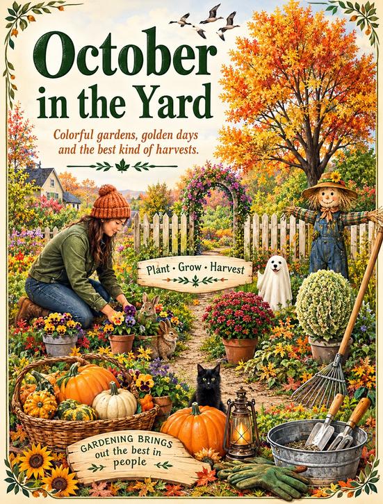 October in the Yard