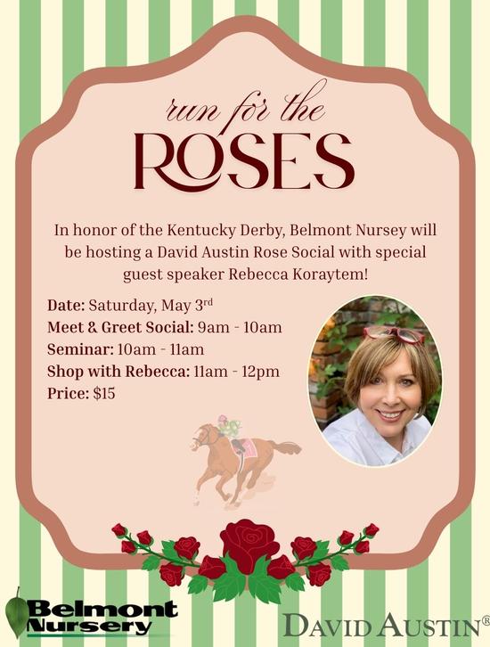 Run for the Roses: David Austin Rose Seminar
